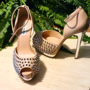 Spiked Platform Heels